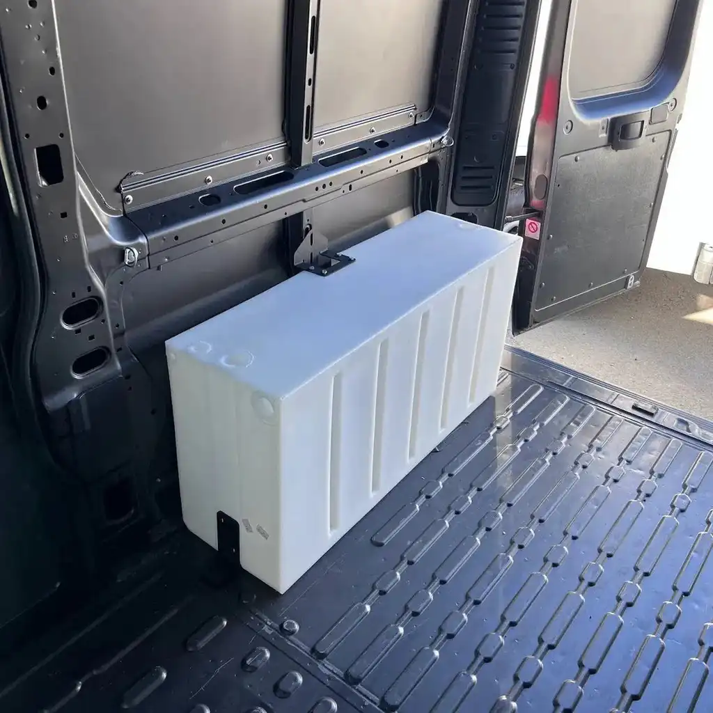 39 Gallon Wheel Well Water Tank for 2013-2025 dodge / Promaster 1500, 2500, 3500 136", 159", and 159" ext (both sides) (10-3018)