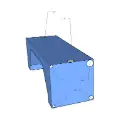 Transit Wheel Well Water Tank (29 Gallon)