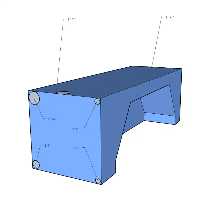 Transit Wheel Well Water Tank (29 Gallon)