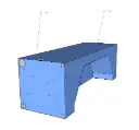 Transit Wheel Well Water Tank (29 Gallon)