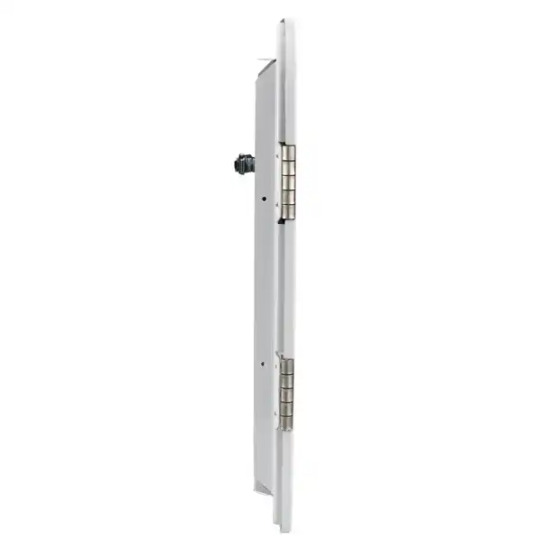 RV Tankless Water Heater Access Door – 15" × 15" Black