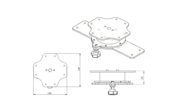 Roto Rotating Table Leg Support - 08.webp