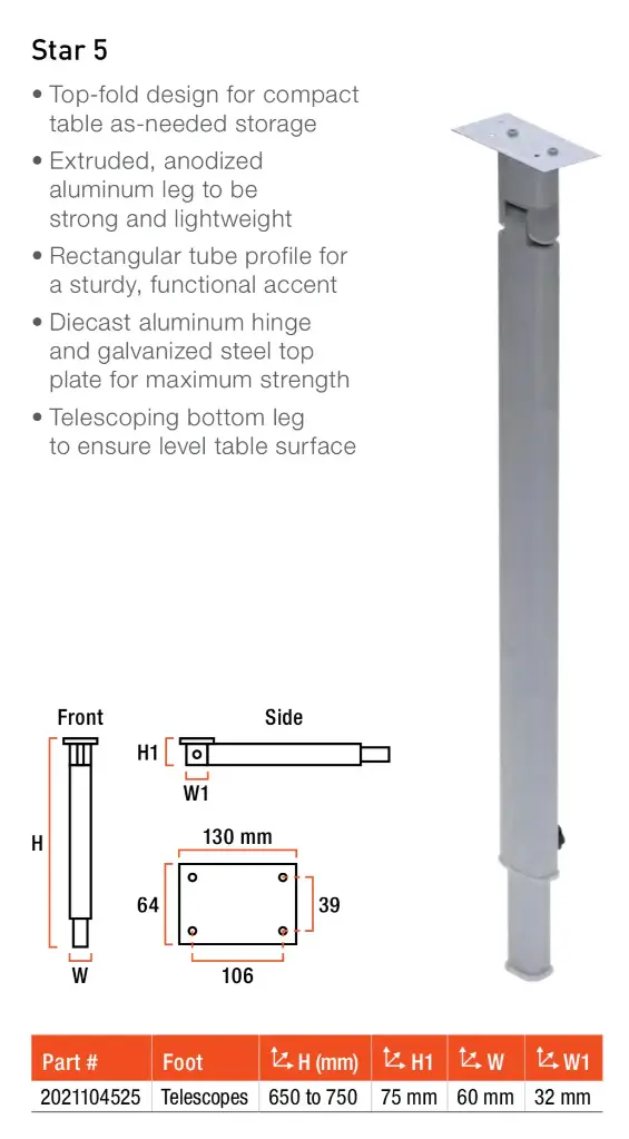 Lippert Star Table Leg – 08.webp