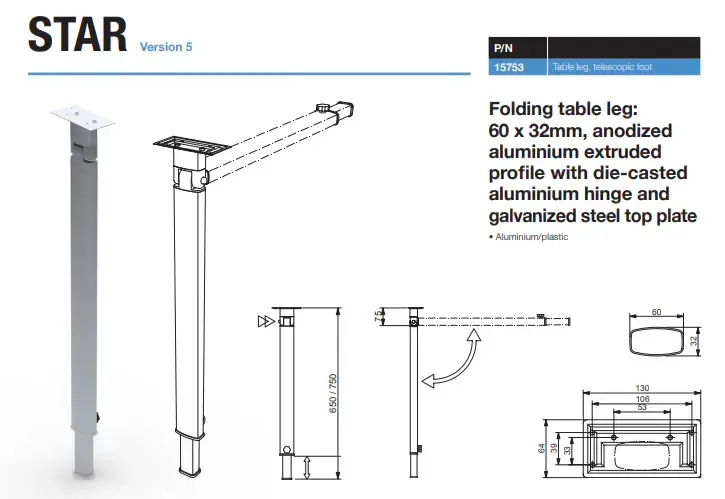 Lippert Star Table Leg – 07.webp