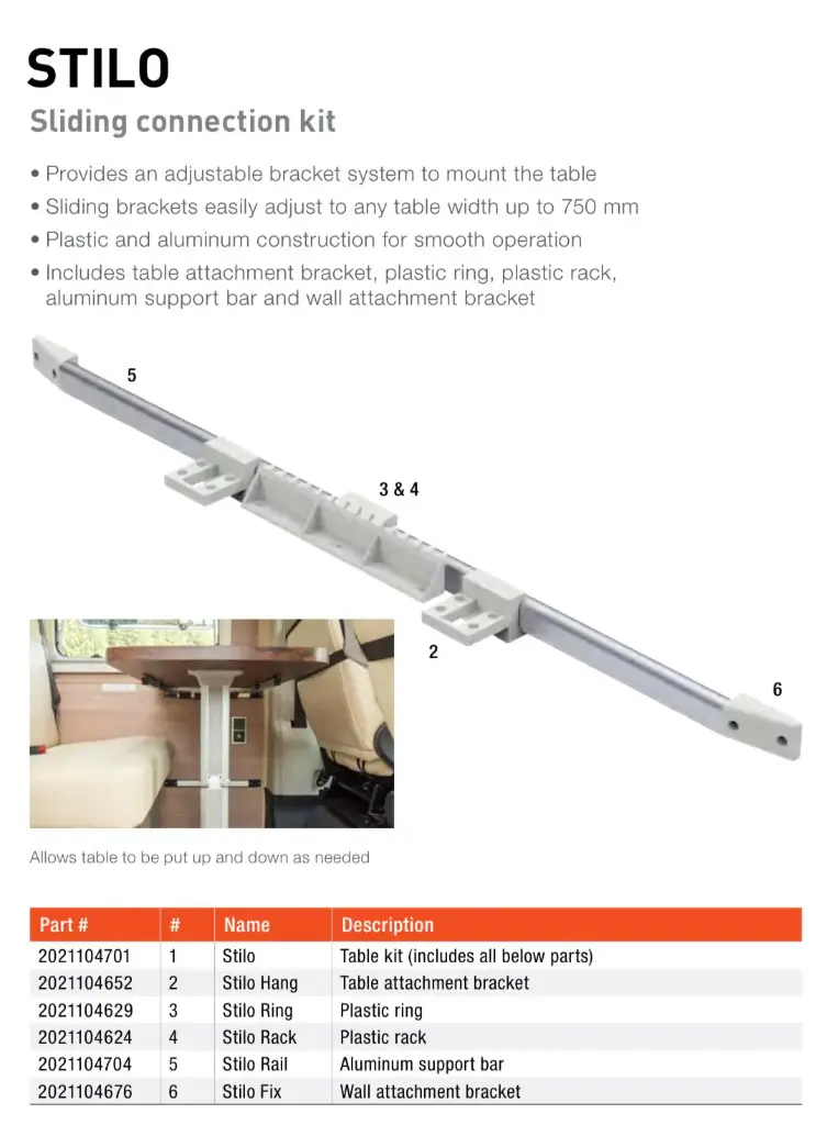Stilo Sliding Support For Table - 07.webp