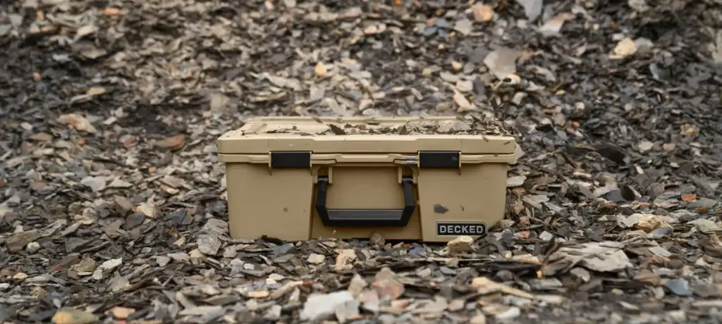 DECKED D-Co Case Halfrack 32 – Desert Tan with Black Latches