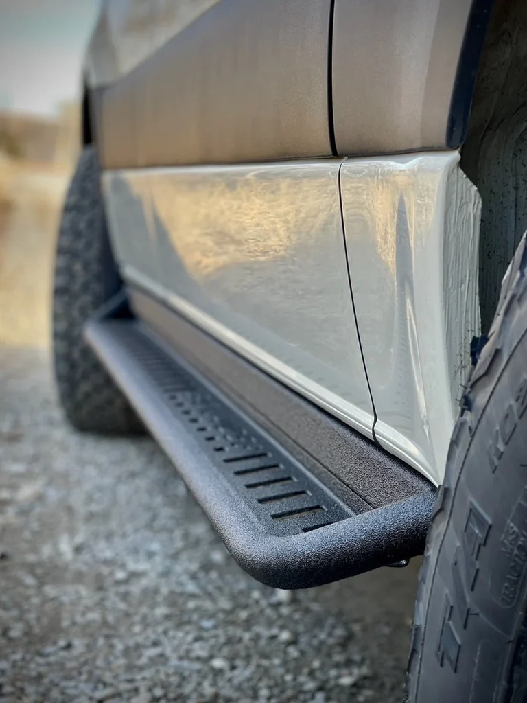 APEX - Rock Sliders / Side Steps - 144 - Drop Down - Steel