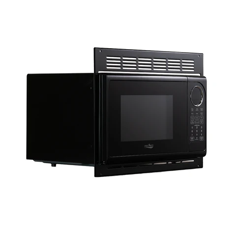 RV Microwave Black .9 CF Includes Trim Kit