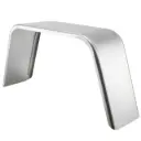 ToughGrade Aluminum Smooth Flat Top Trailer Fender 10" X 34" X 17"