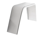 Trailer Fender | Aluminum Smooth | Flat Top | 10" x 36" x 18"