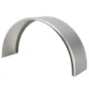 Trailer Fender | Aluminum Smooth | Round Top | 10" x 34" x 17"