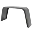 ToughGrade Steel Diamond Plate Flat Top Trailer Fender 10" X 34" X 17"