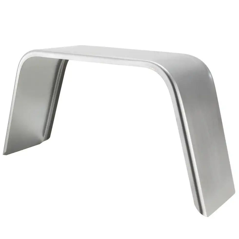 ToughGrade Steel Smooth Flat Top Trailer Fender 10" X 36" X 18"