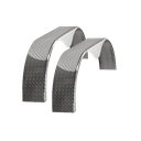 Aluminum Diamond Plate Teardrop Tandem Trailer Fender 9" x 72" x 20"