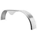 ToughGrade Aluminum Diamond Plate Tandem Teardrop Fender | 9x72x20 DBL | 2 pack