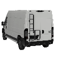 Spare Tire Holder with Ladder – Promaster - PHLÖ SYSTEM