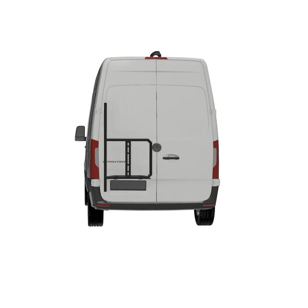Spare Tire Carrier - Left Door - MERCEDES SPRINTERS - PHLÖ SYSTEM