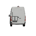 Spare Tire Carrier - Left Door - MERCEDES SPRINTERS - PHLÖ SYSTEM