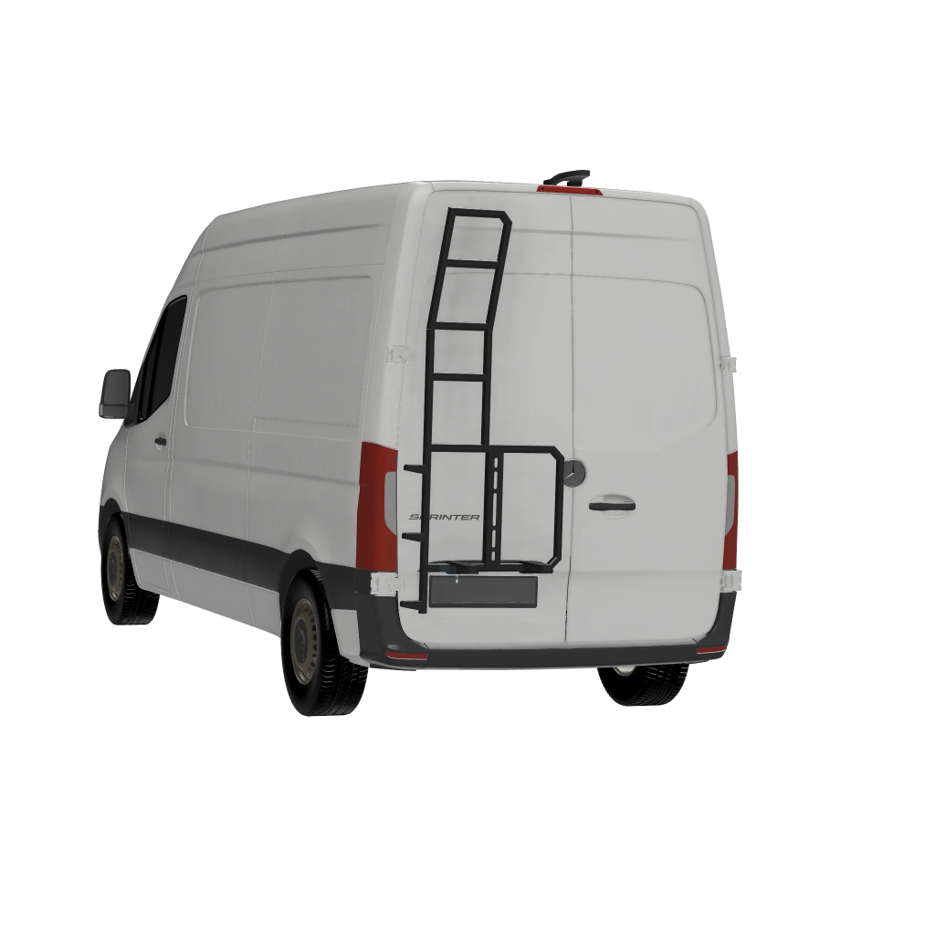 Spare Tire Holder with Ladder – MERCEDES SPRINTER