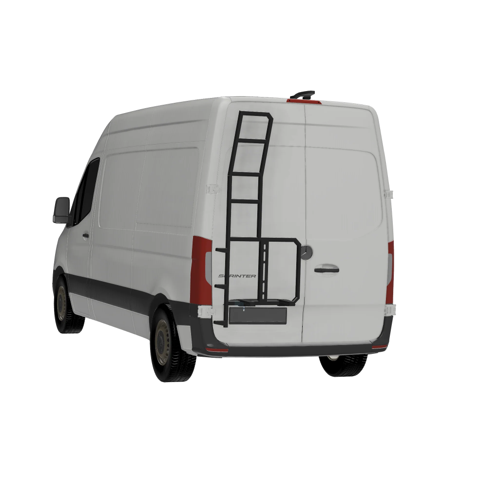 Spare Tire Holder with Ladder – MERCEDES SPRINTER - PHLÖ SYSTEM