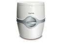 PORTA POTTI 565E WHITE/GRAY PLASTIC PORTABLE TOILET - 5.5 GALLONS