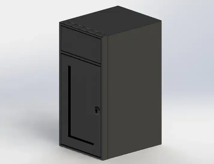 Base d'évier 18" - Aluminium thermolaqué