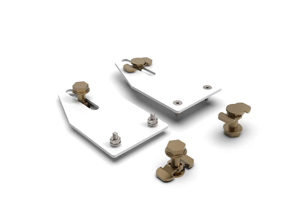Kit de fixation AdWag pour armoire supérieure Sprinter | Blanc