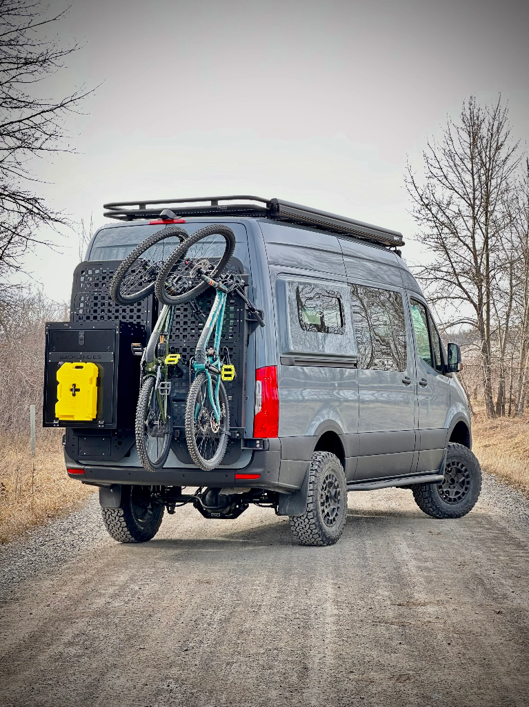 OX Vertical Bike Rack System - up to 3 Bike Mounts (1 Bike Mount Included)