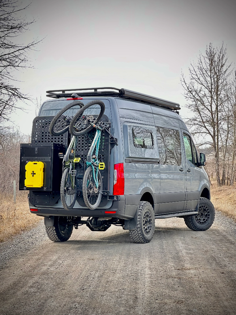 OX Vertical Bike Rack System - up to 3 Bike Mounts (1 Bike Mount Included) - BACKLAND EXPEDITION GEAR