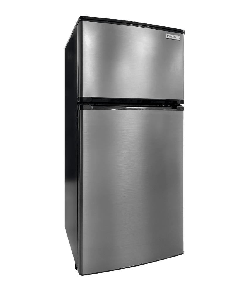 Everchill 4.5 Cubic Foot 12 Volt Stainless Steel Refrigerator