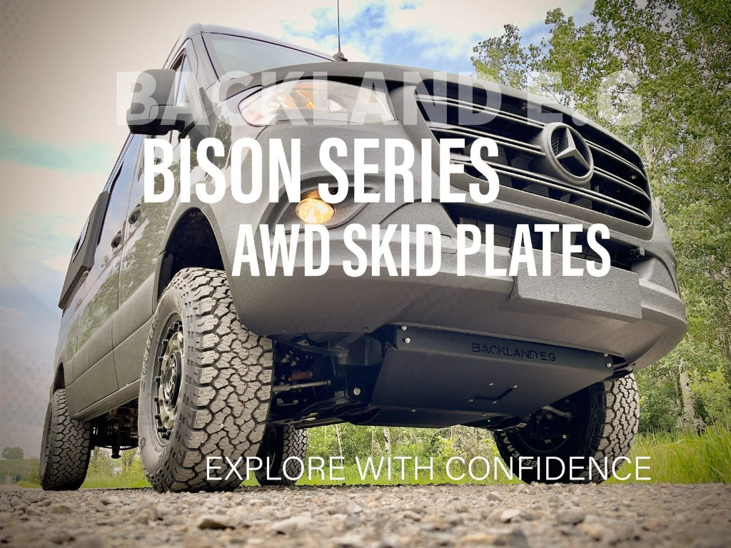 BISON Series Engine Skid Plate AWD