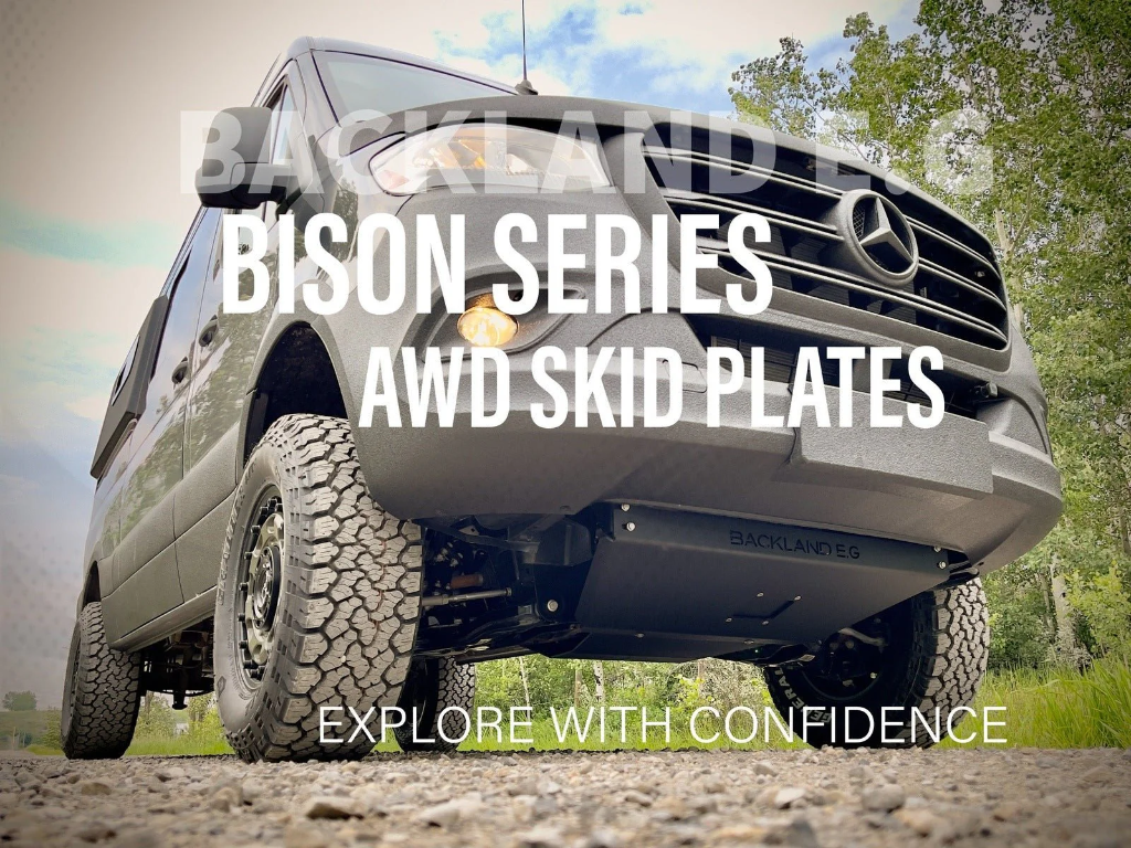 BISON Series Engine Skid Plate AWD - BACKLAND EXPEDITION GEAR