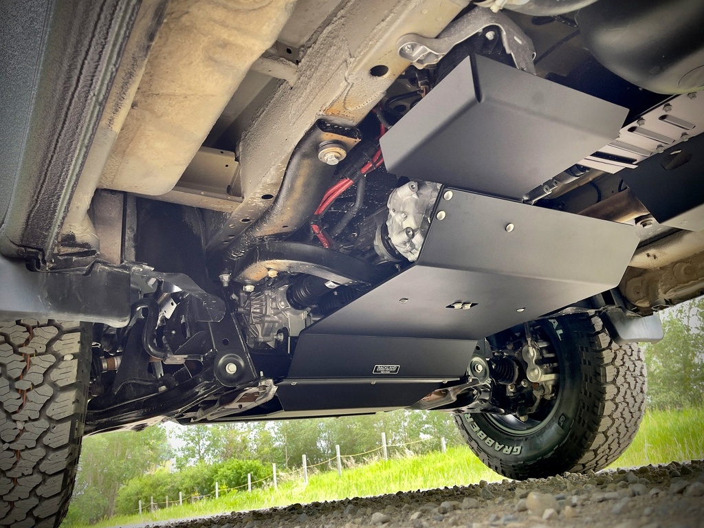 BISON Series Transmission Skid Plates AWD - BACKLAND EXPEDITION GEAR