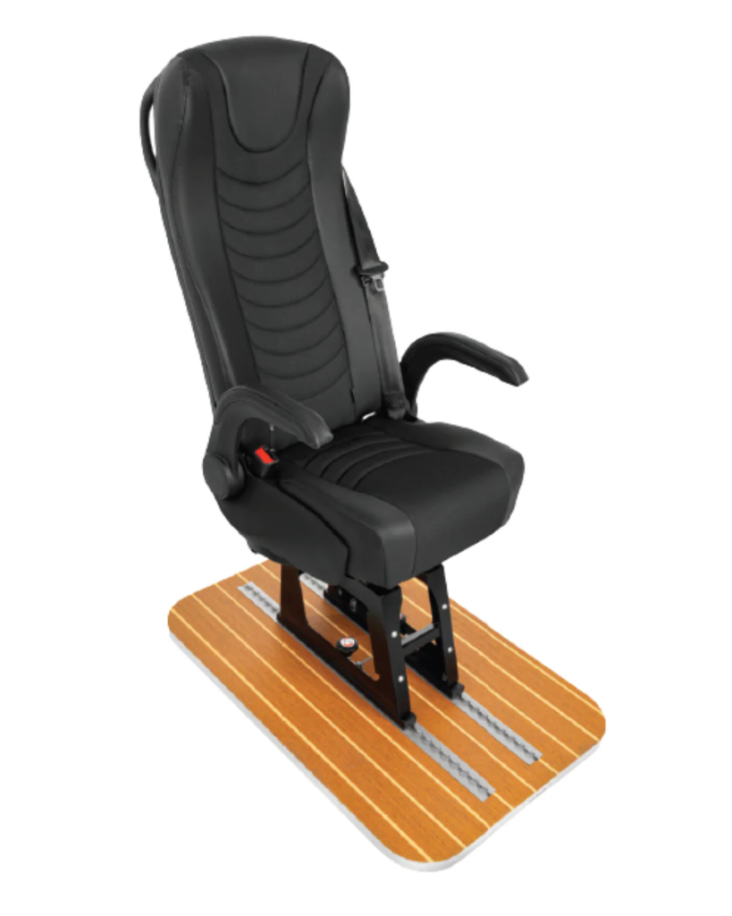 Banc Simple - SafeTrack Taxi Seat - VANEQUIPPED - Certifié Transport Canada 🇨🇦