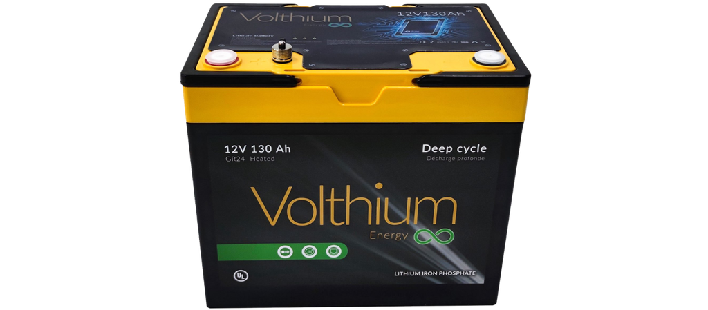 Volthium - 12V 130Ah self-heating battery