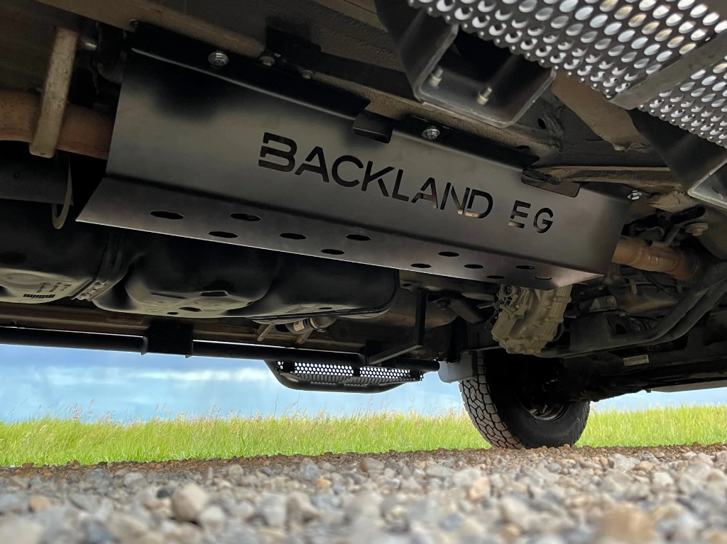 BISON Series Catalytic Converter Protection Plate - BACKLAND EXPEDITION GEAR