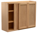 RV Blind Corner Wall Cabinet | Unfinished Maple