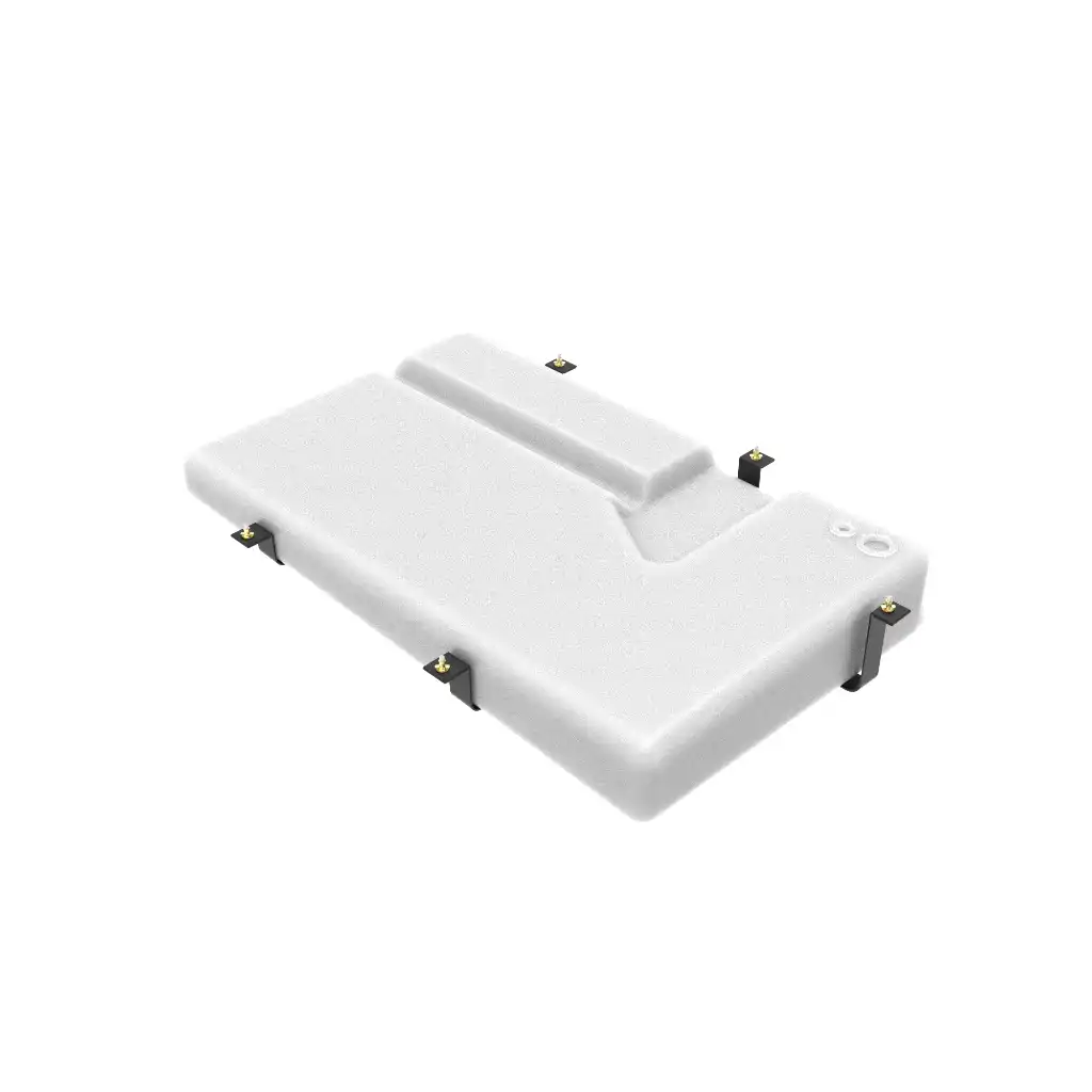 Réservoir d'eau propre/eaux usées de 36 gallons à monter sous le châssis pour Dodge / Promaster 2500 et 3500 de 2013 à 2025, versions 159” et 159" ext (10-3021)