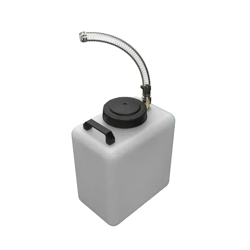 Réservoir d'eaux usées portable de 7 gallons pour camping-car
