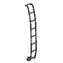 Promaster High-Roof Side Ladder by Curious Campervans