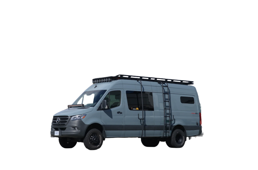  Mercedes Sprinter 144" Roof Rack With Perforated Deck