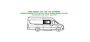 Awning window with Built-In Blind - Passenger Side Sliding Door - FORD TRANSIT - (TR201-AW)