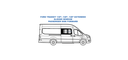 Sliding window - Passenger Side Sliding Door - FORD TRANSIT - (TR201-SE)