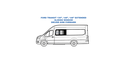 Fenêtre coulissante - Côté conducteur vers l'avant - FORD TRANSIT - (TL201-SE)