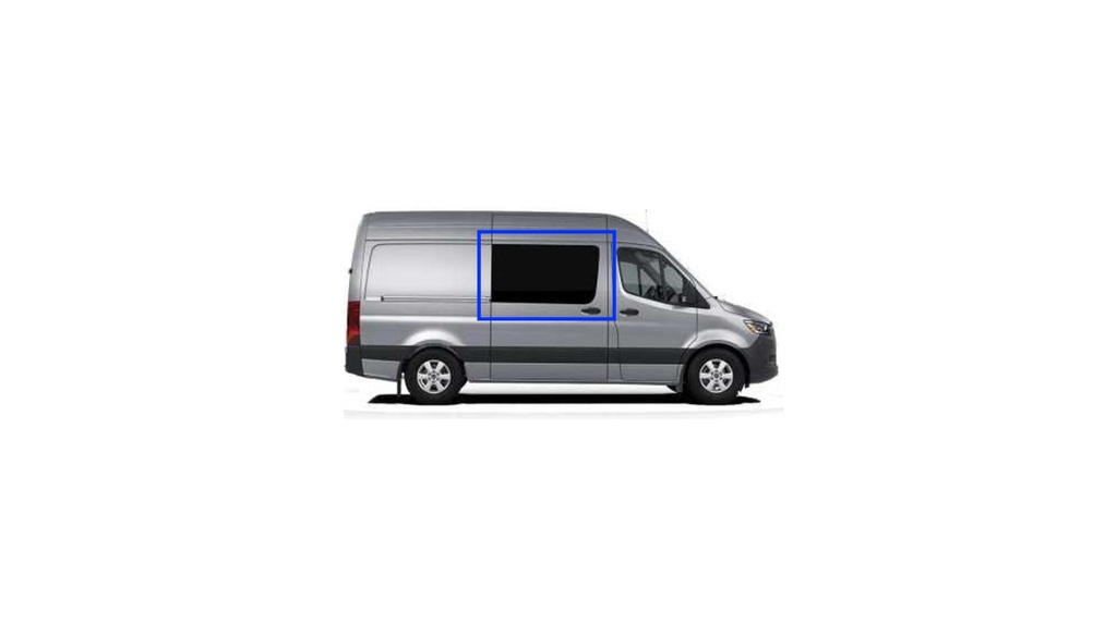 Fixed window - Passenger Side Sliding Door - MERCEDES SPRINTER