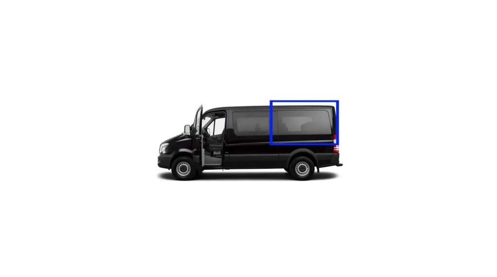 Fixed window - Driver Side Rear Quarter - MERCEDES SPRINTER 144
