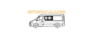 Premium Double Sliding window - Driver Side Forward - MERCEDES SPRINTER