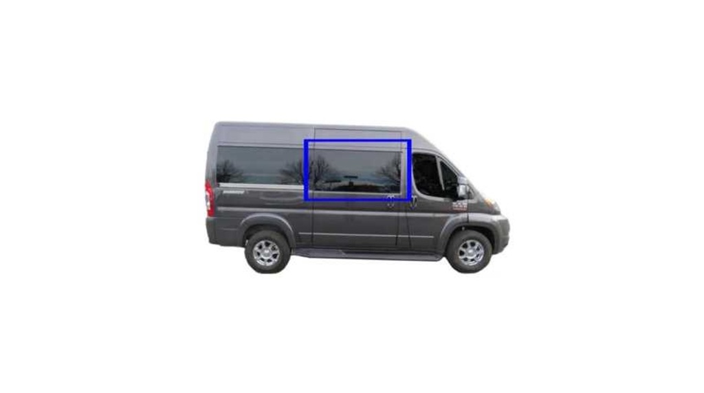 Fixed window - Passenger Side Sliding Door - RAM PROMASTER