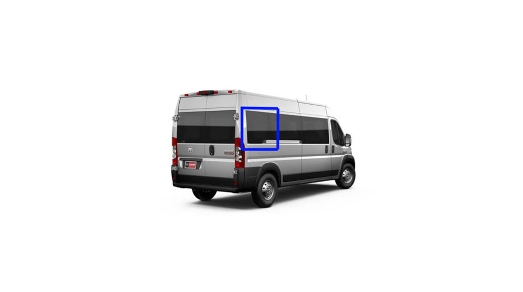 Fixed window - Passenger Side Rear Quarter - RAM PROMASTER