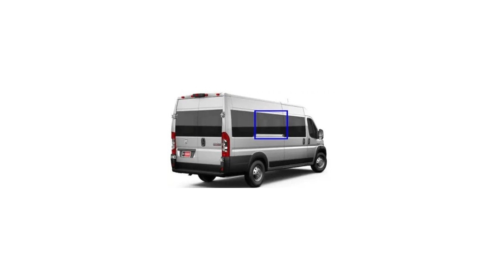 Fixed window - Passenger Side Middle - RAM PROMASTER